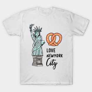 Love New York City Doodle T-Shirt
